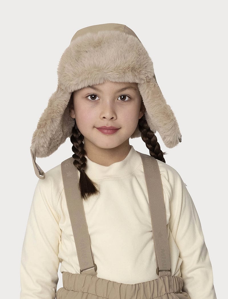 MINI A TURE - MATCRISTER teddy lined winter hood - savannah tan - 0