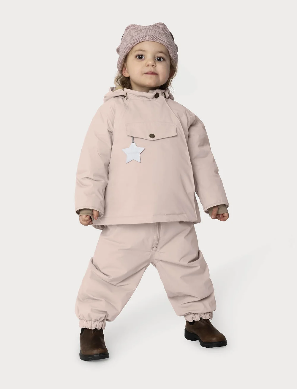 MINI A TURE - MATWANG fleece lined winter jacket. GRS - daunen- und steppjacken - adobe rose - 0