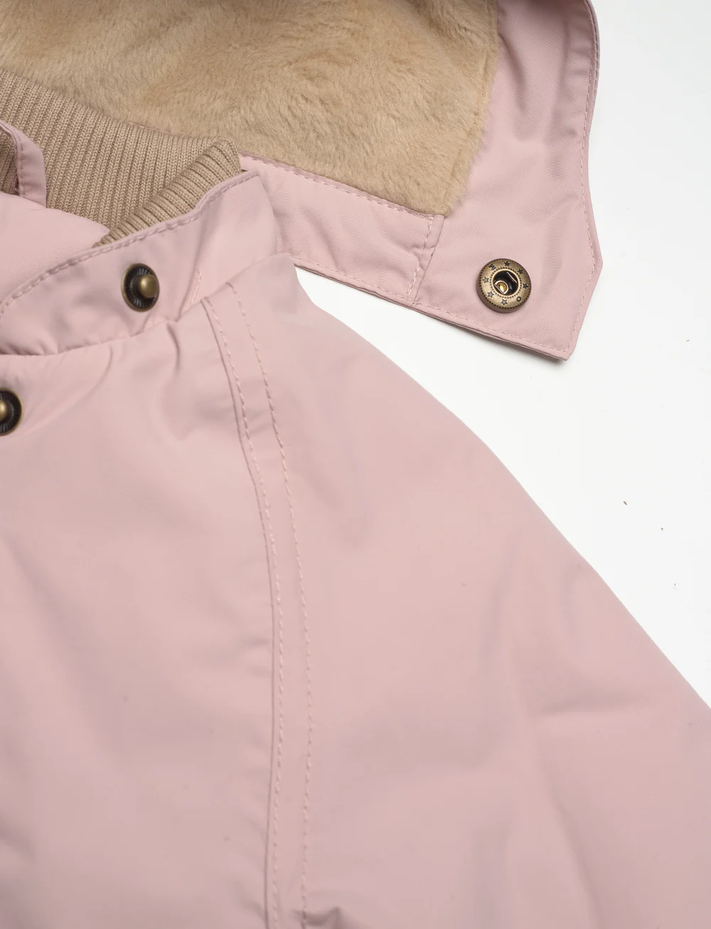 MINI A TURE - MATWANG fleece lined winter jacket. GRS - daunen- und steppjacken - adobe rose - 4
