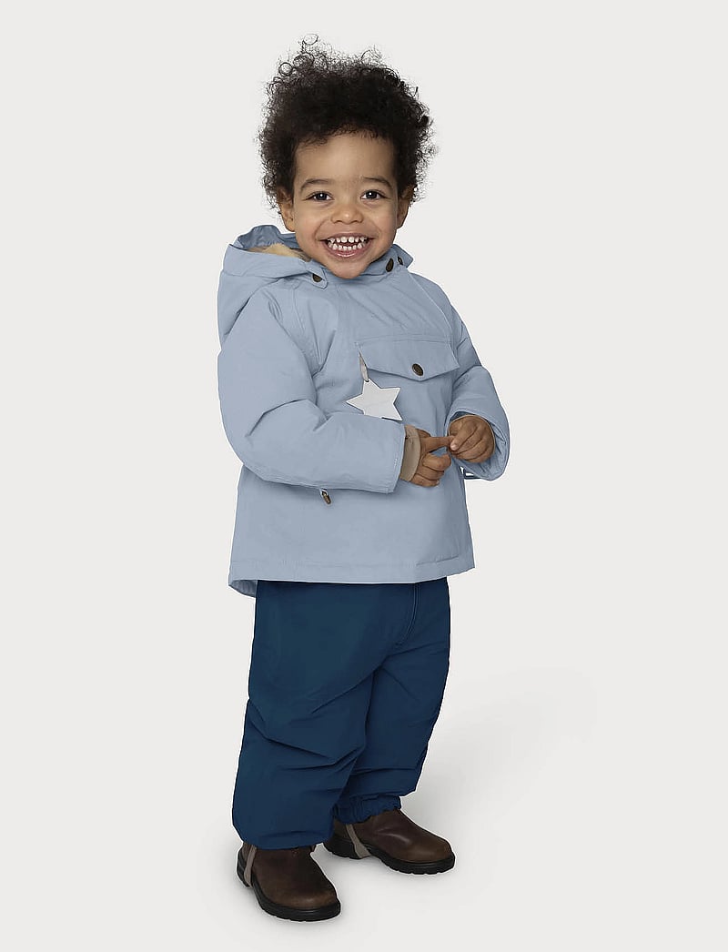 MINI A TURE - MATWANG fleece lined winter jacket. GRS - dunjackor & fodrade jackor - citadel blue - 0