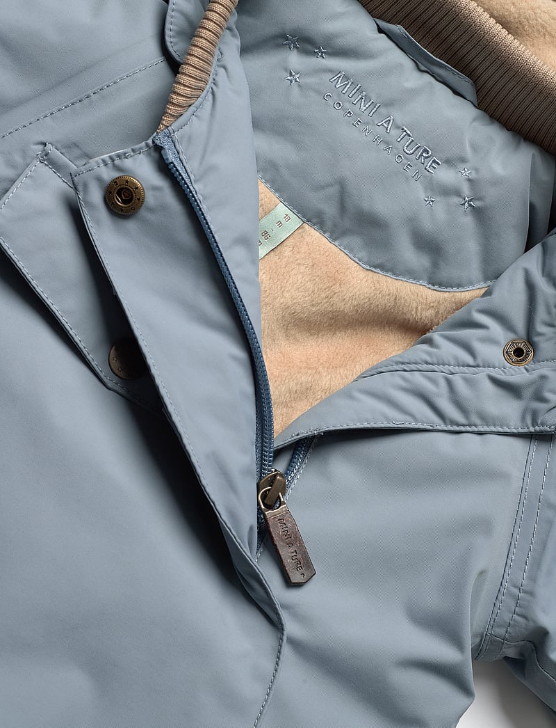 MINI A TURE - MATWANG fleece lined winter jacket. GRS - dunjackor & fodrade jackor - citadel blue - 4