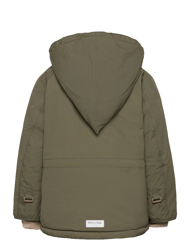 MINI A TURE - MATWANG fleece lined winter jacket. GRS - dunjackor & fodrade jackor - olive night - 1