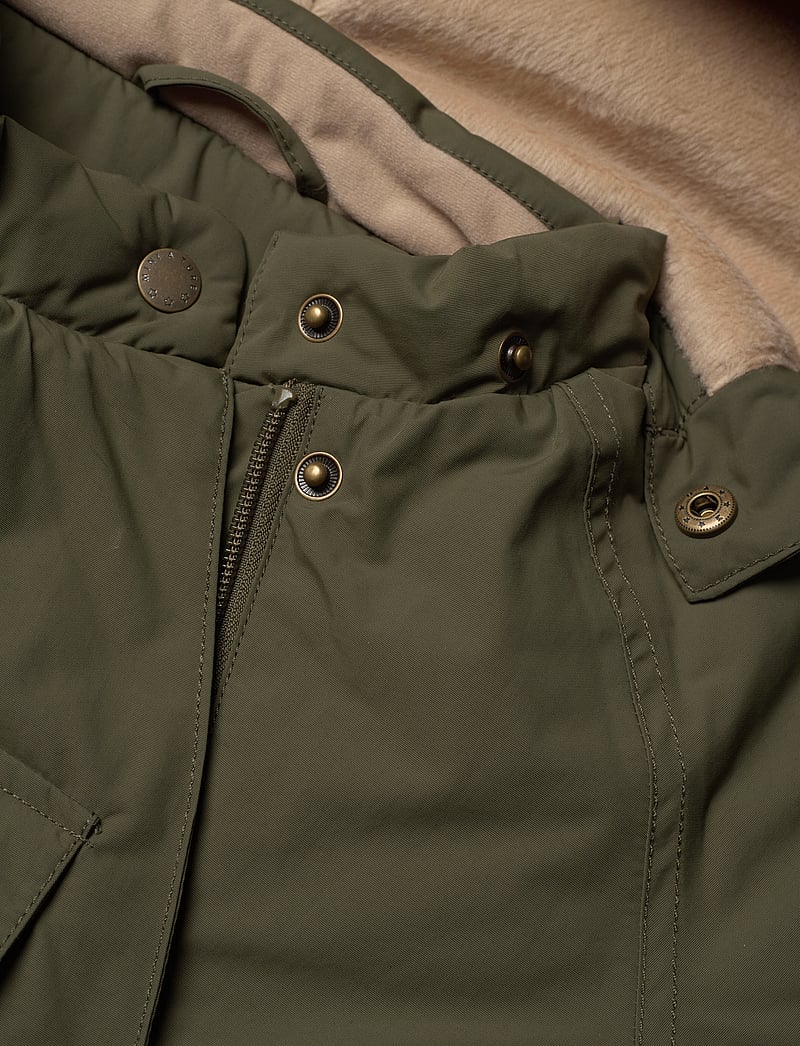 MINI A TURE - MATWANG fleece lined winter jacket. GRS - dunjackor & fodrade jackor - olive night - 4