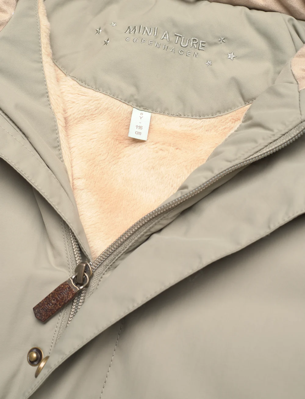 MINI A TURE - MATWALLY fleece lined winter jacket. GRS - skijakker - vert - 3