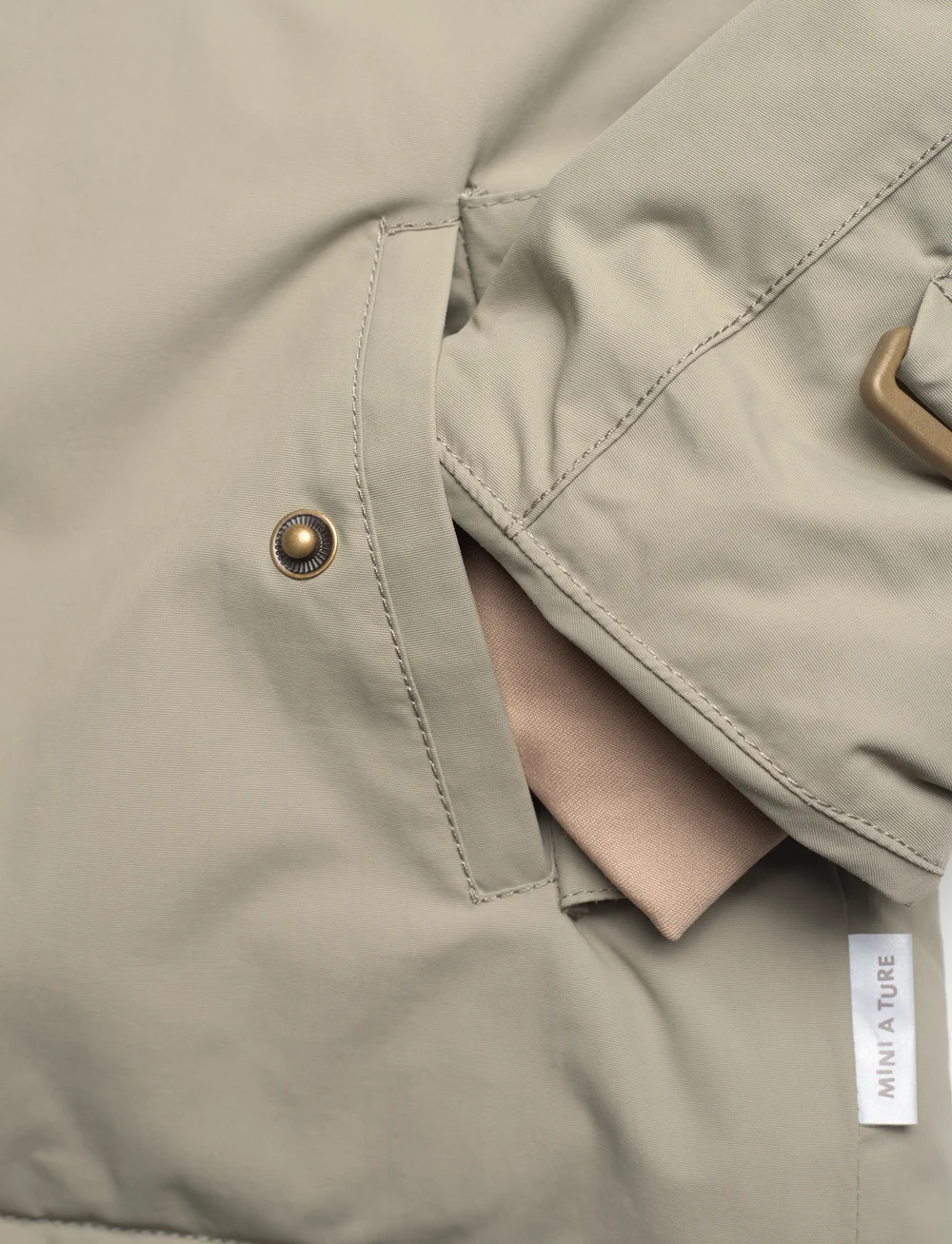 MINI A TURE - MATWALLY fleece lined winter jacket. GRS - skijakker - vert - 5