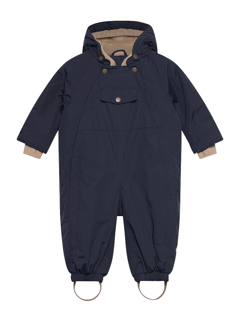 MINI A TURE - MATWISTI fleece lined snowsuit. GRS - outer space - 1