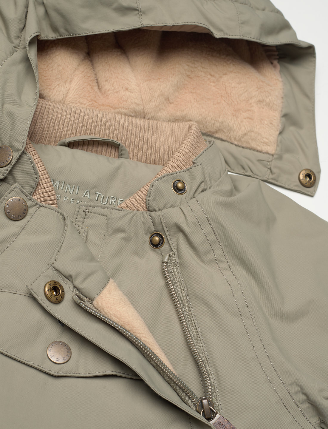 MINI A TURE - MATWISTI fleece lined snowsuit. GRS - schneeanzug - vert - 5