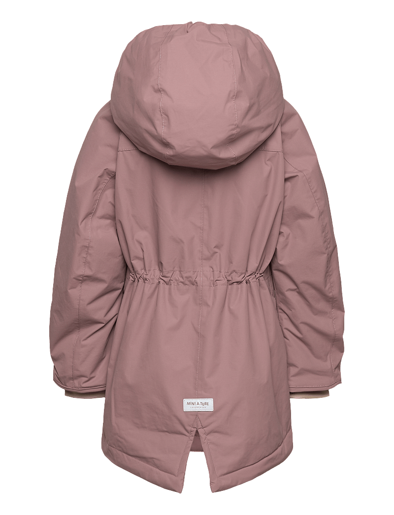 MINI A TURE - MATVIKANIA fleece lined winter jacket. GRS - light plum - 2