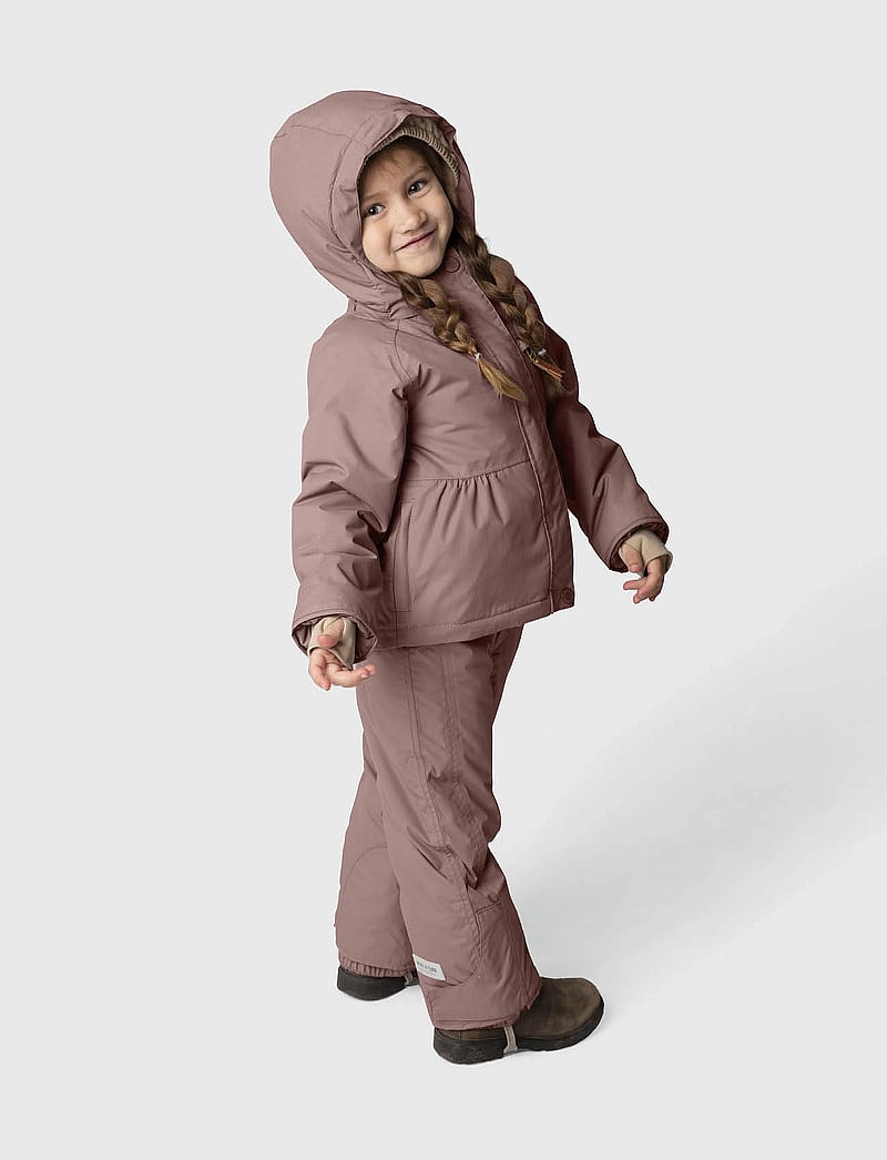 MINI A TURE - MATVIKANIA fleece lined winter jacket. GRS - light plum - 4