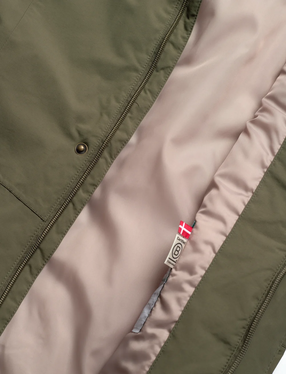 MINI A TURE - MATVESTYN winter jacket. GRS - daunen- und steppjacken - olive night - 4