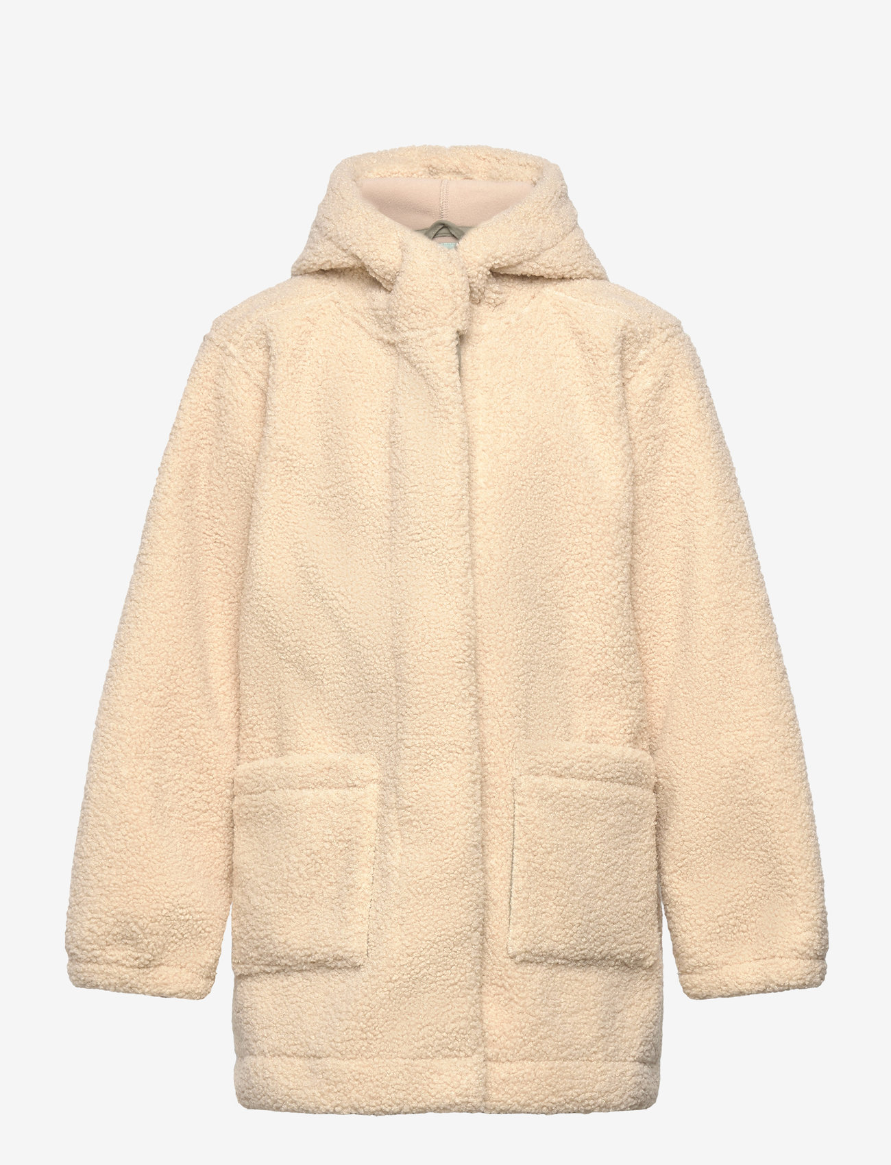 MINI A TURE - MATCAYKAS sherpa jacket. GRS - angora cream - 0