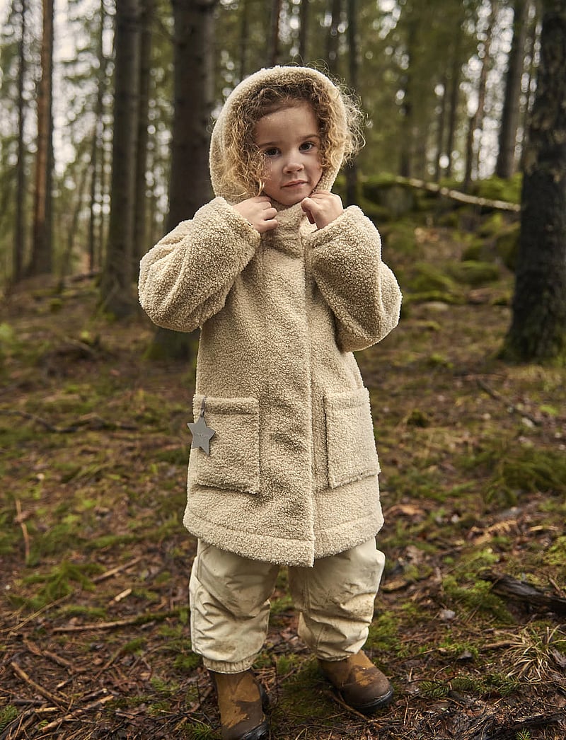 MINI A TURE - MATCAYKAS sherpa jacket. GRS - faux fur jakker - angora cream - 0