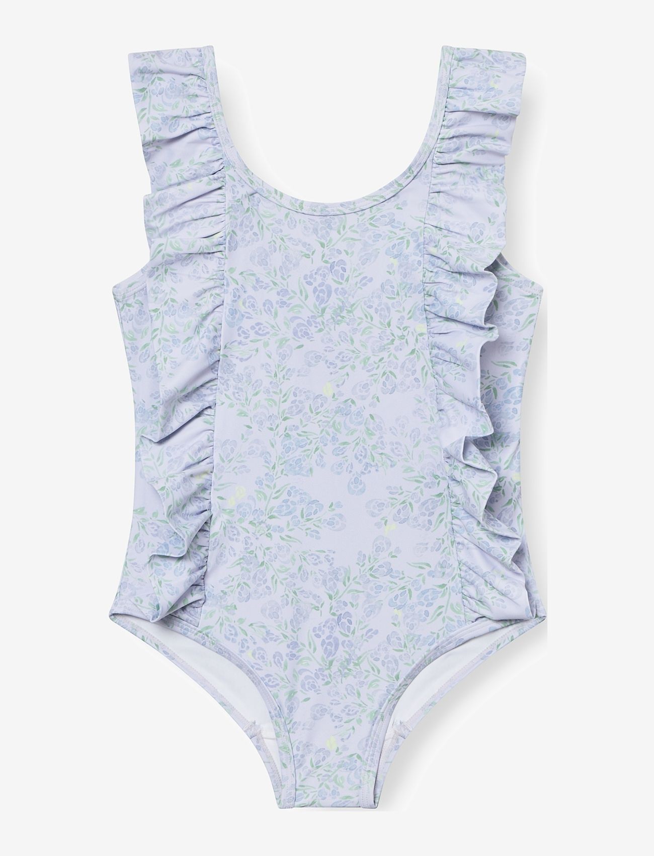MINI A TURE - MATDELICIA printed swimsuit. GRS - osta ikäryhmittäin - lavender fields - 0