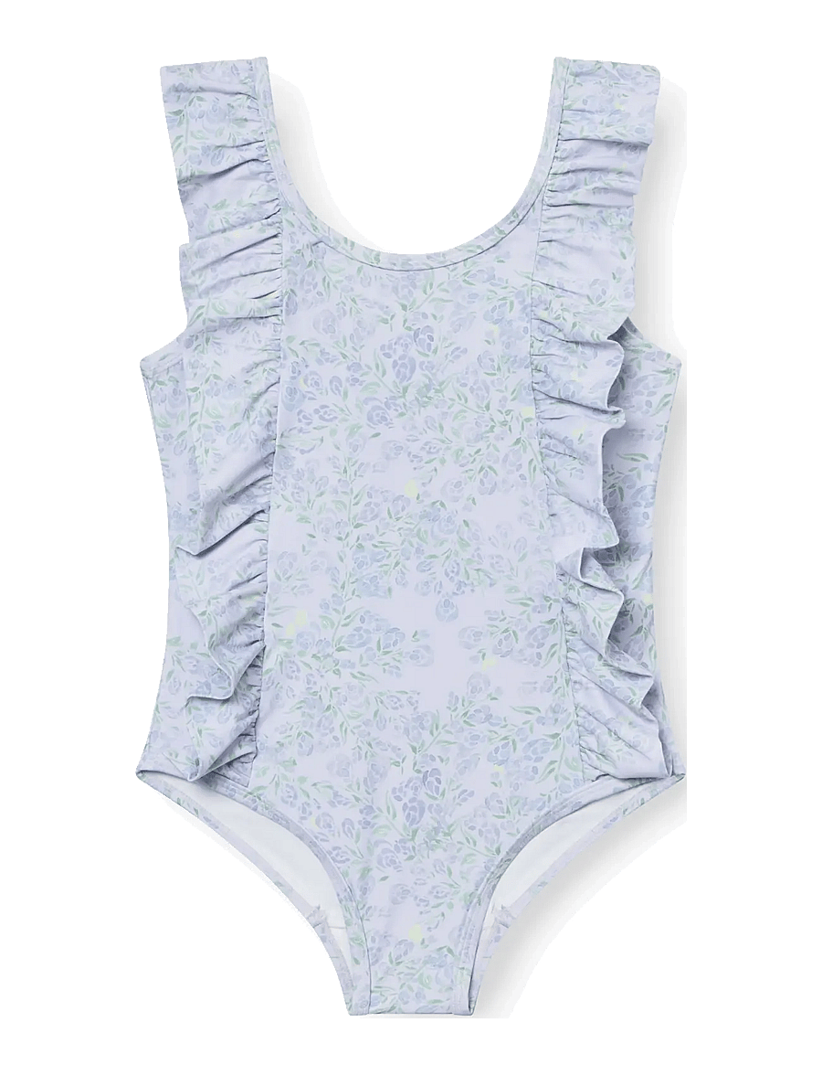 MINI A TURE - MATDELICIA printed swimsuit. GRS - badedrakter - lavender fields - 0