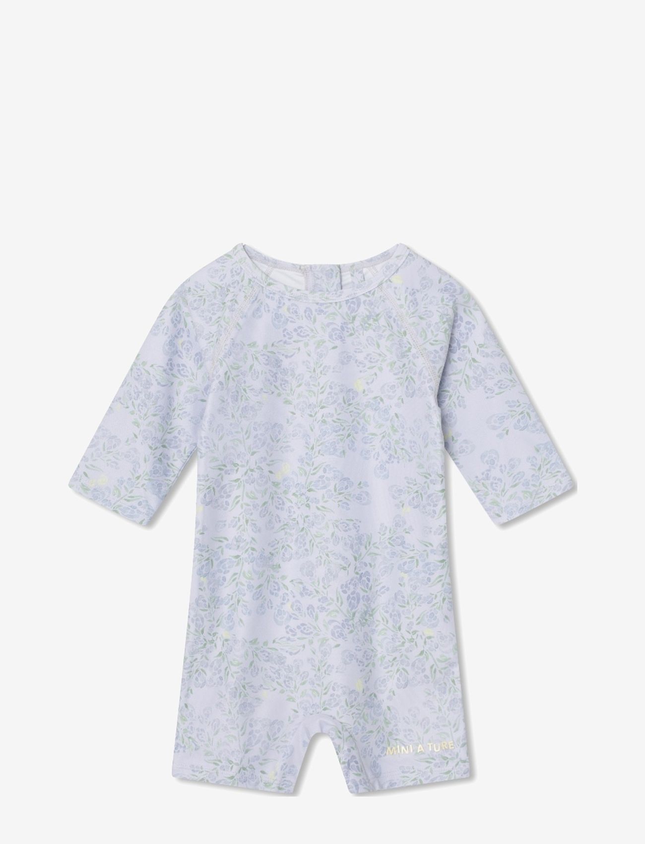 MINI A TURE - MATGOLDIE 3/4 printed suit. GRS - badedragter - lavender fields - 0