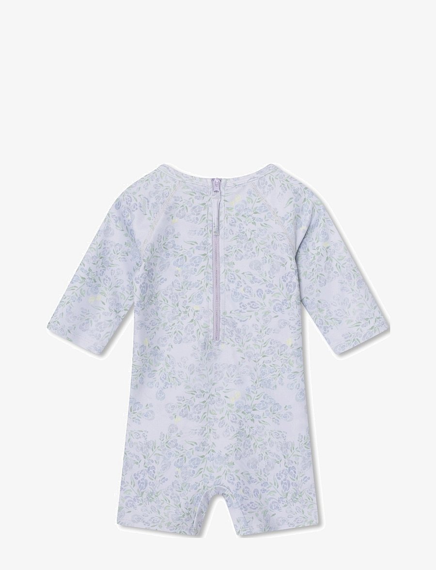 MINI A TURE - MATGOLDIE 3/4 printed suit. GRS - ujumistrikood - lavender fields - 1