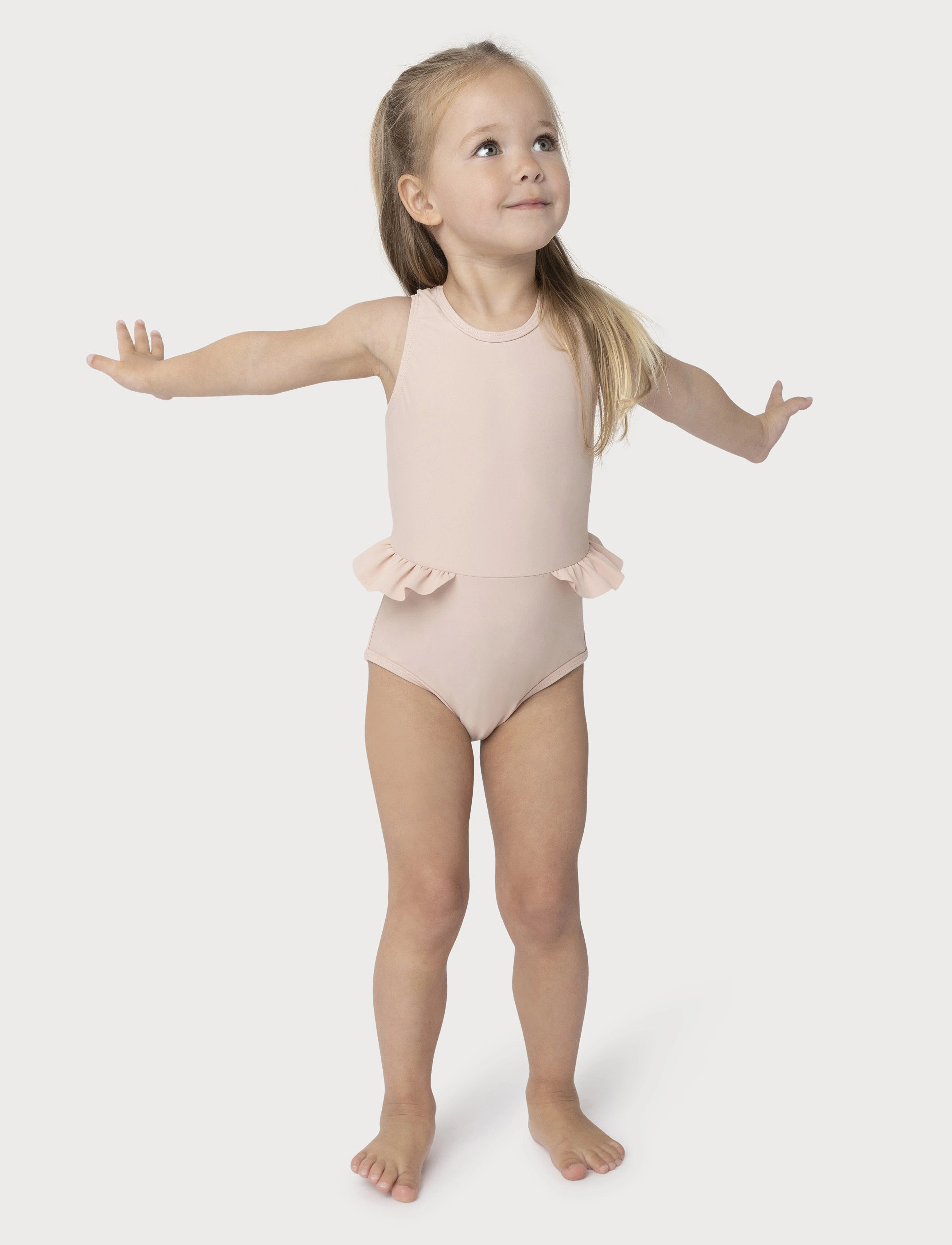 MINI A TURE MATGELIKA swimsuit. GRS - Tøj - ROSE DUST / pink/rose