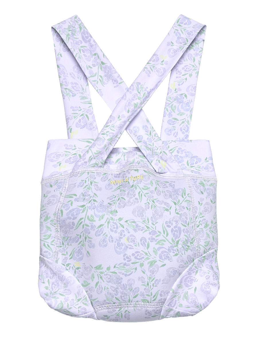 MINI A TURE - MATKASPIAN diaper swim pants. GRS - blebadebukser - lavender fields - 1