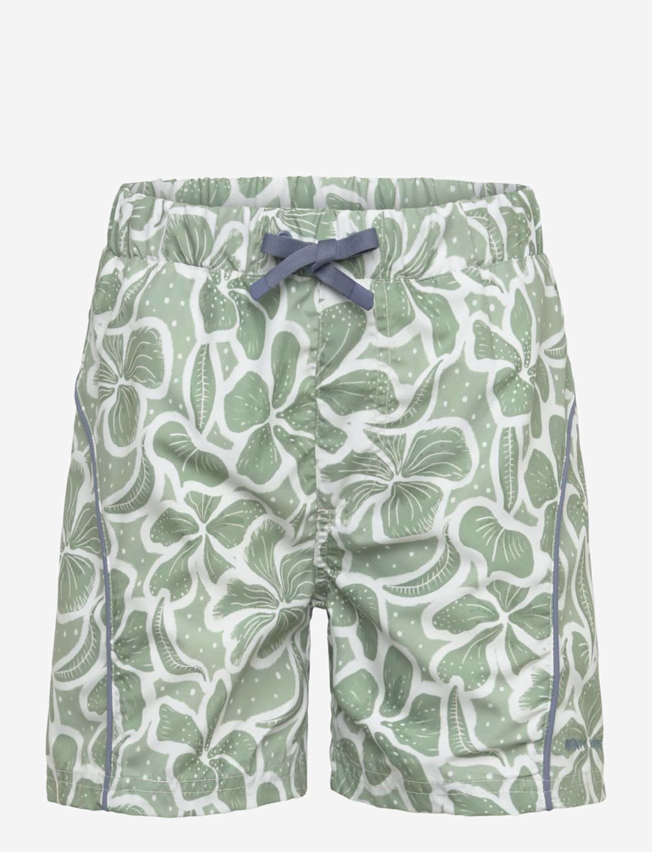 MINI A TURE - MATMAKI printed board shorts. GRS - badebukser - green hawaii - 1