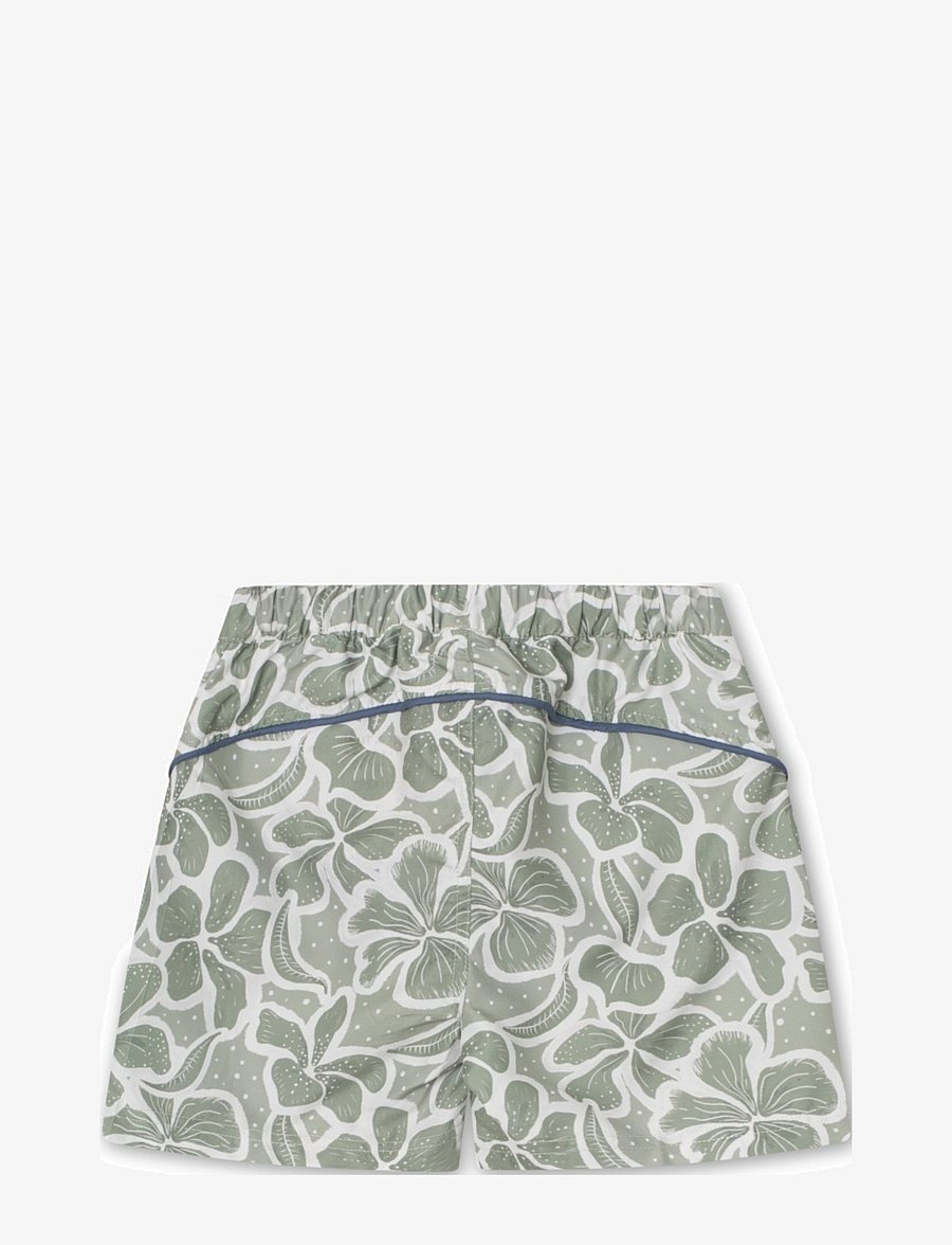 MINI A TURE - MATMAKI printed board shorts. GRS - badeshorts - green hawaii - 3