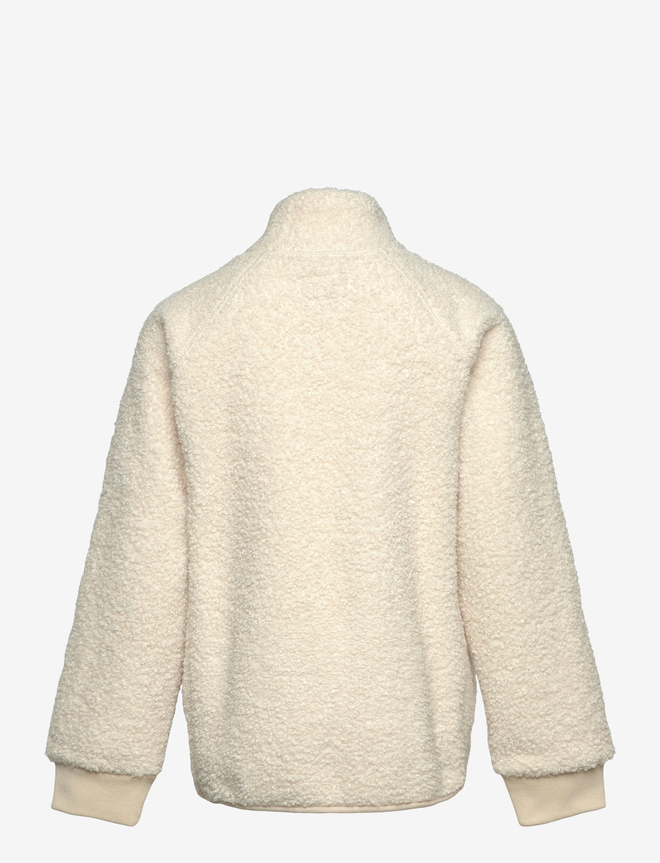 MINI A TURE - MATCEDRIC teddyfleece zip jacket. GRS - angora cream - 1