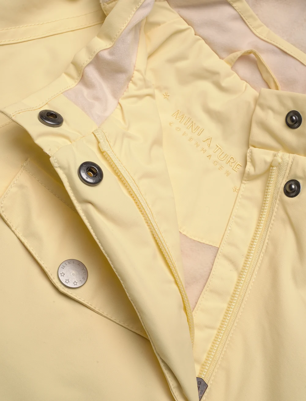 MINI A TURE - MATWAI fleece lined spring jacket. GRS - shell-jacken - double cream - 3