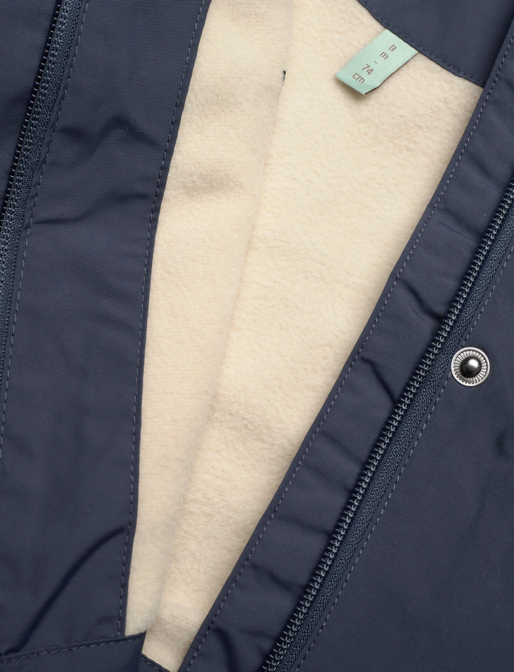 MINI A TURE - MATWAI fleece lined spring jacket. GRS - shell-jacken - ombre blue - 3
