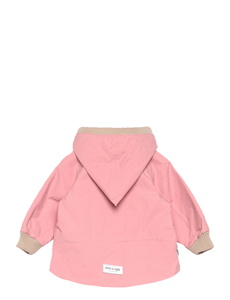 MINI A TURE - MATWAI fleece lined spring jacket. GRS - vestes imperméables et respirantes - rose tan - 2