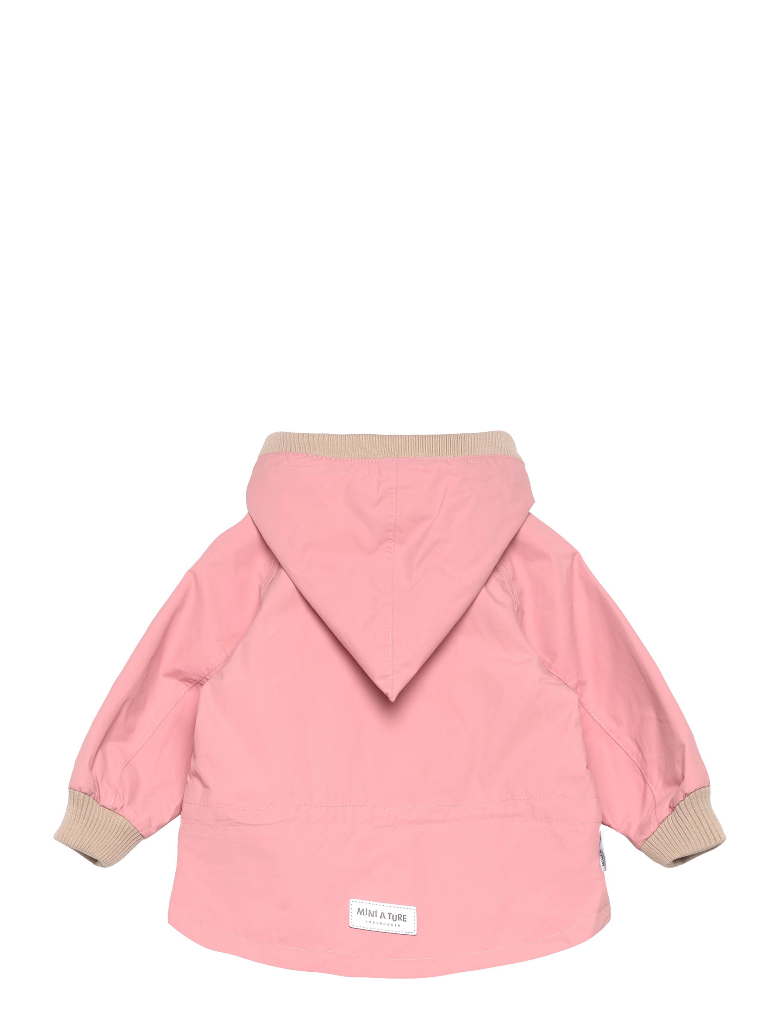 MINI A TURE - MATWAI fleece lined spring jacket. GRS - rose tan - 2