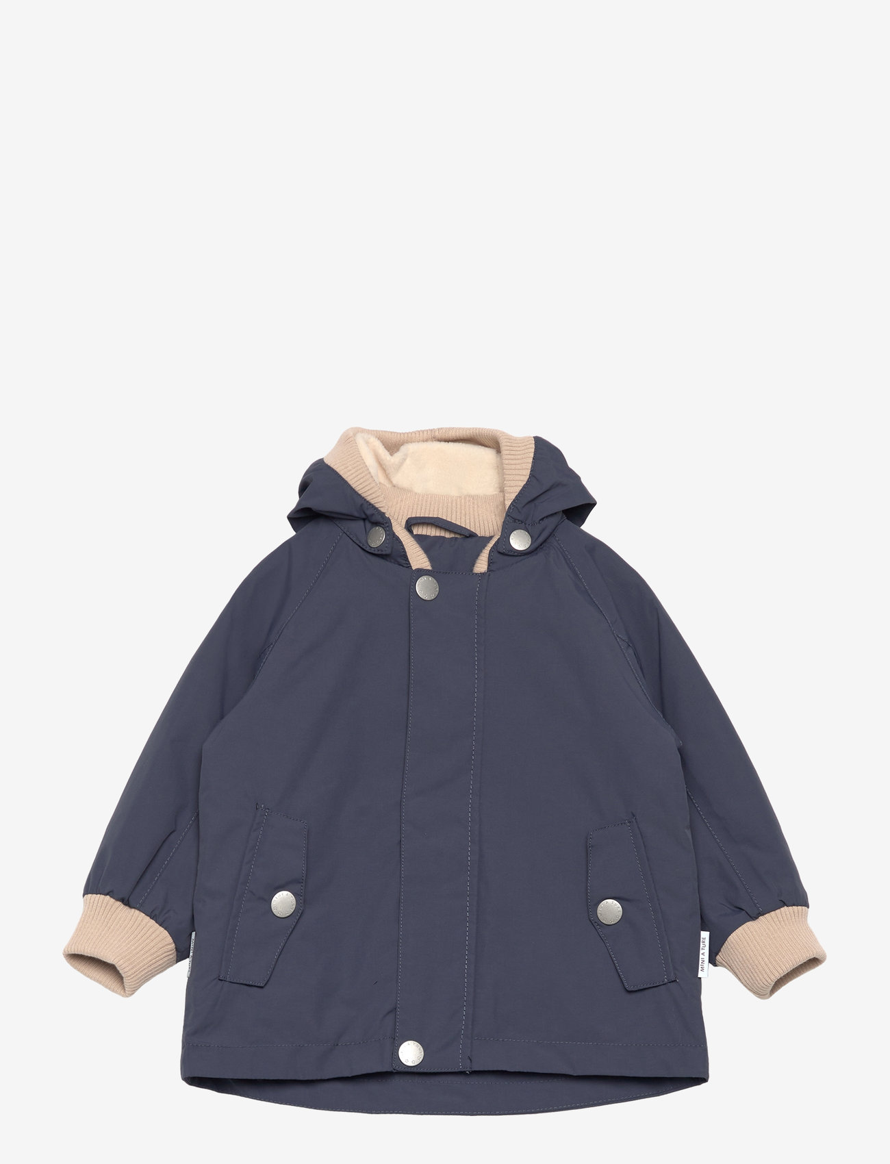 MINI A TURE - MATWALLY fleece lined spring jacket. GRS - ombre blue - 1
