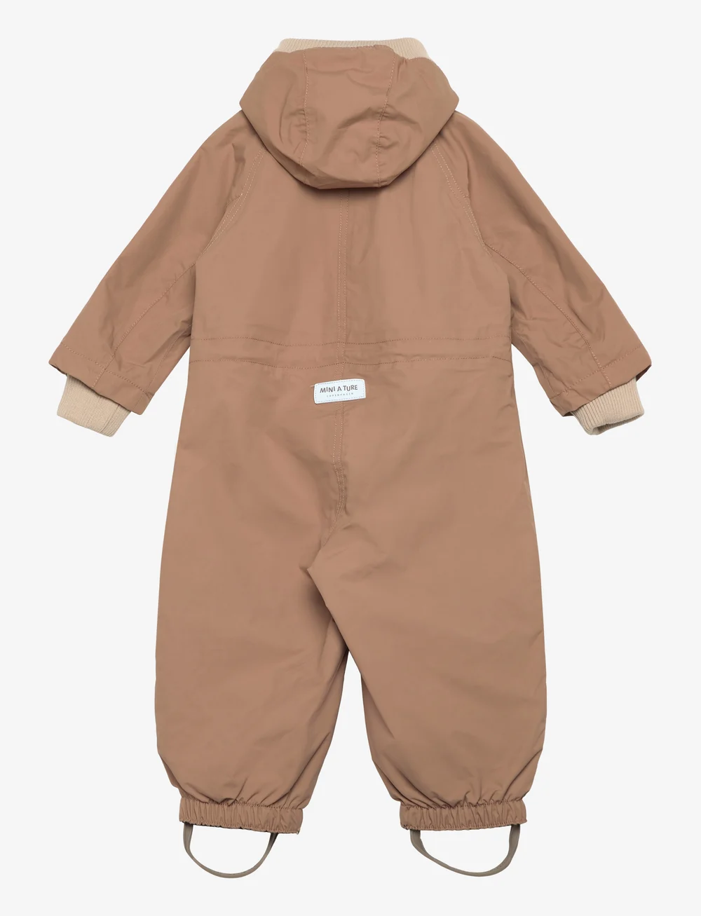 MINI A TURE - MATWISTO fleece lined spring coverall. GRS - softshell-overalls - beaver brown - 2