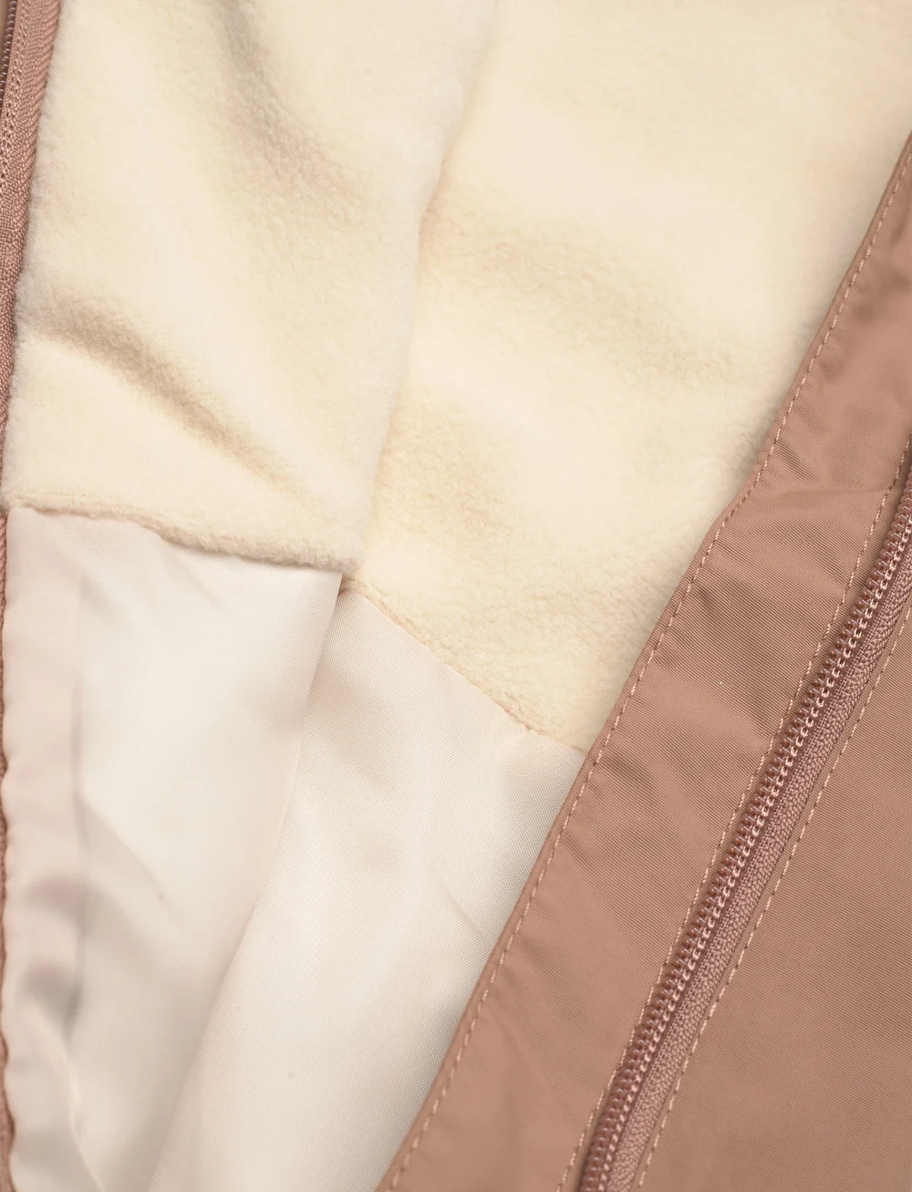 MINI A TURE - MATWISTO fleece lined spring coverall. GRS - softshell-overalls - beaver brown - 5