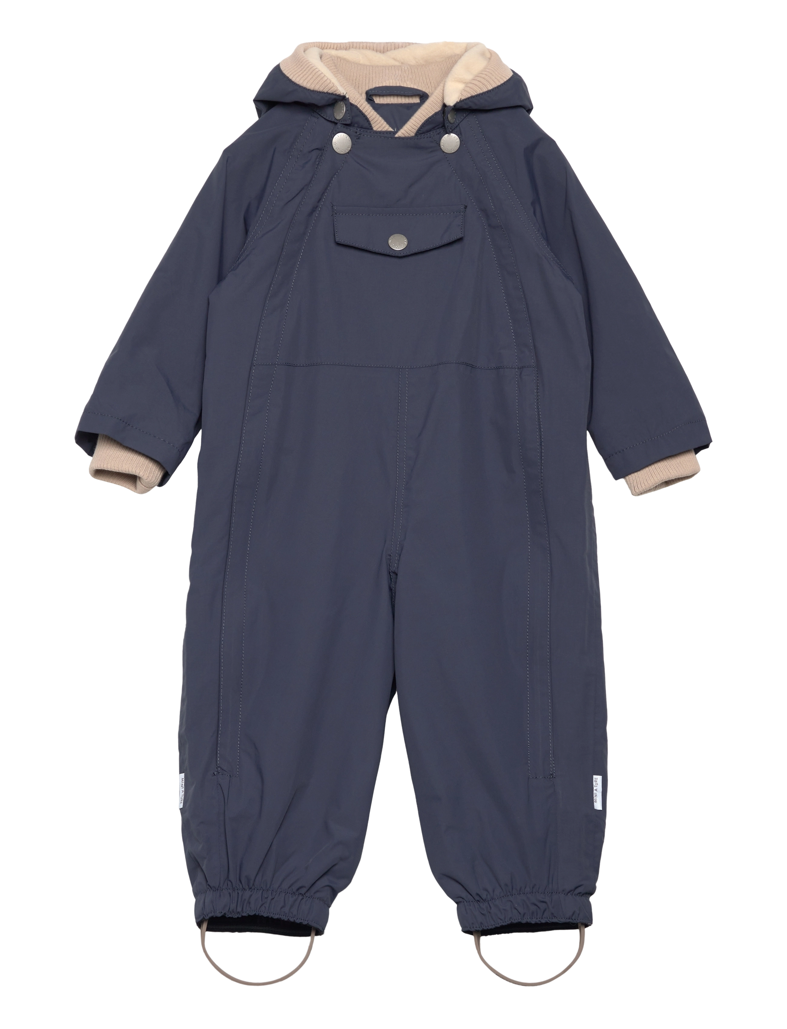 MATWISTO fleece lined spring coverall. GRS - OMBRE BLUE