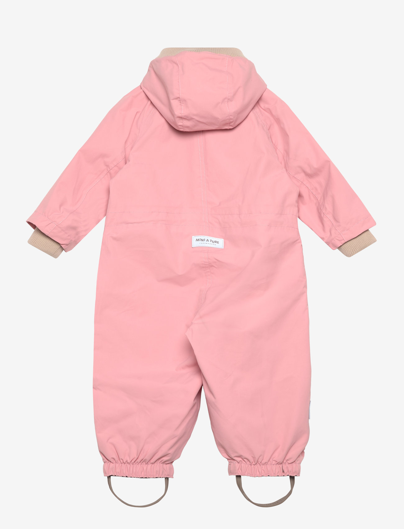 MINI A TURE - MATWISTO fleece lined spring coverall. GRS - softshelloveraller - rose tan - 1