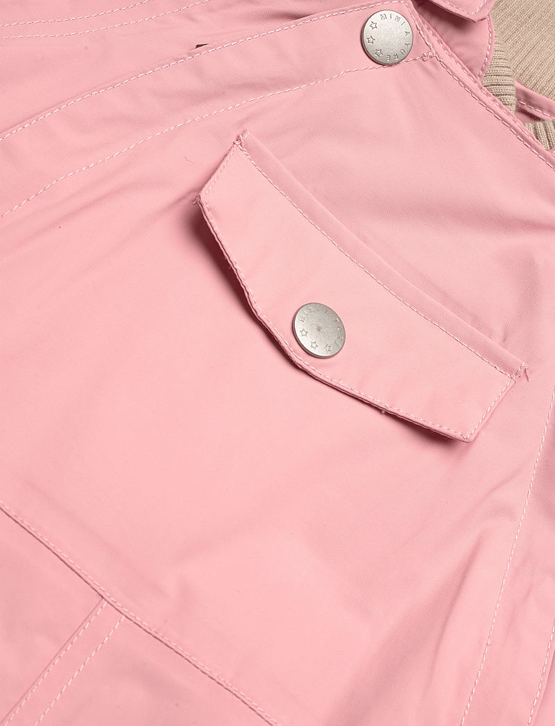 MINI A TURE - MATWISTO fleece lined spring coverall. GRS - softshelloveraller - rose tan - 2