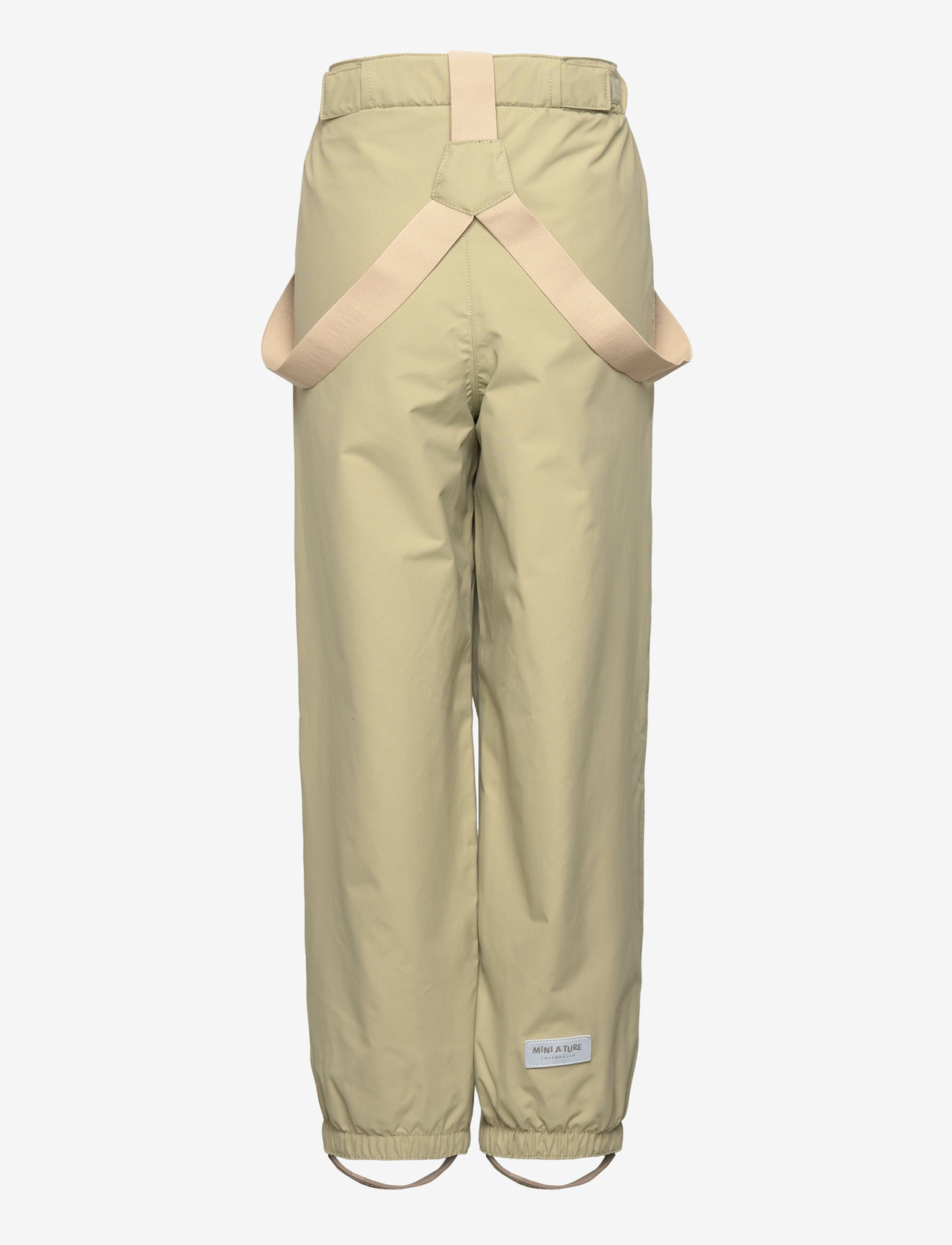 MINI A TURE - MATWILANS spring suspender pants. GRS - shell püksid - elm green - 1