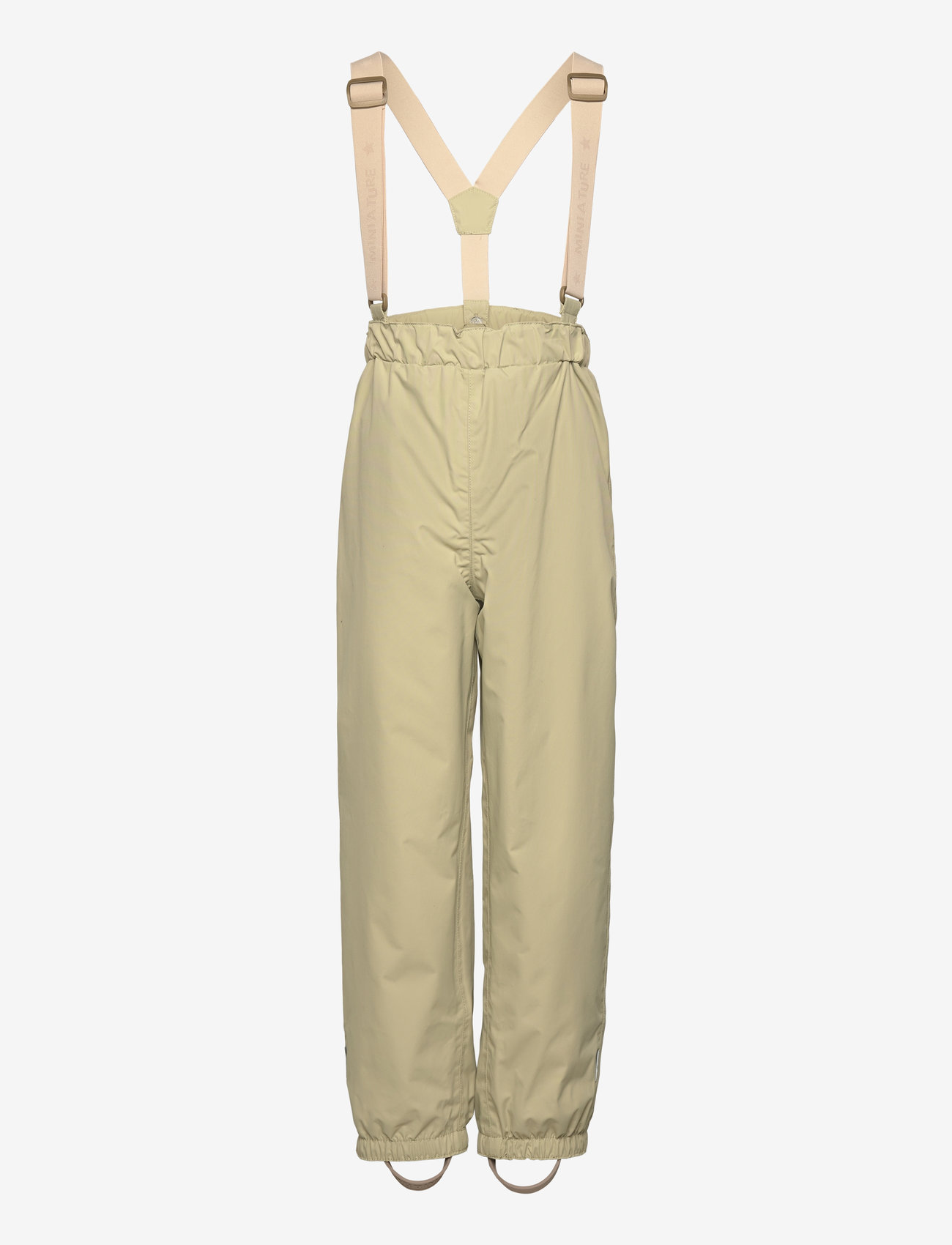 MINI A TURE - MATWILANS spring suspender pants. GRS - shell püksid - elm green - 2