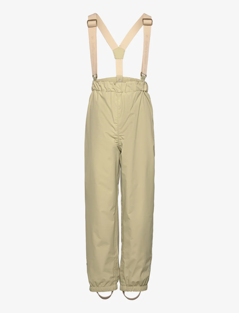 MINI A TURE - MATWILANS spring suspender pants. GRS - skalbukser - elm green - 2