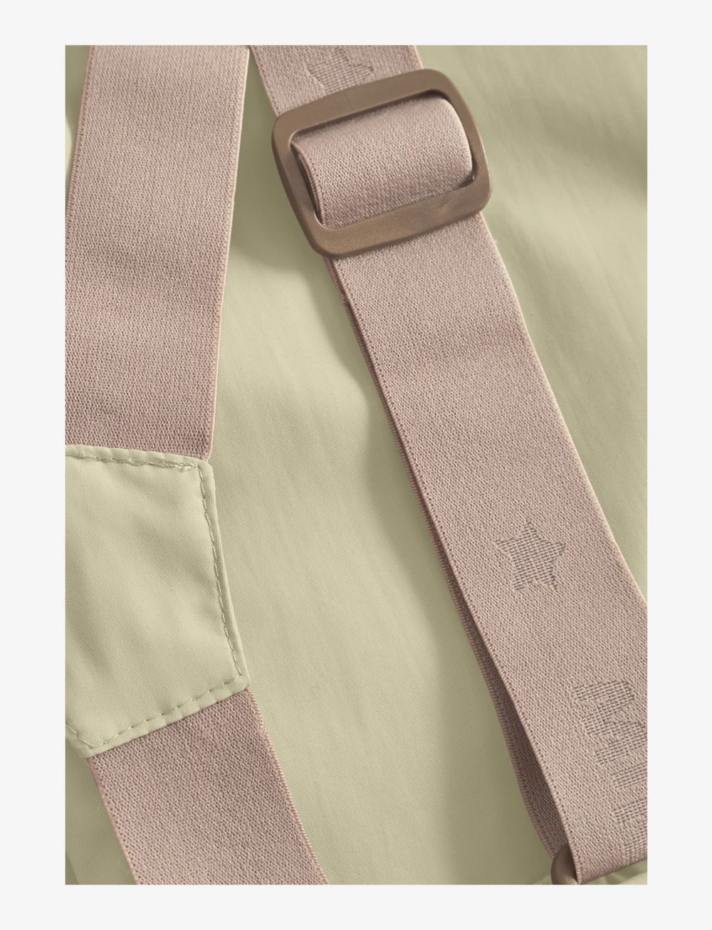 MINI A TURE - MATWILANS spring suspender pants. GRS - skalbukser - elm green - 3