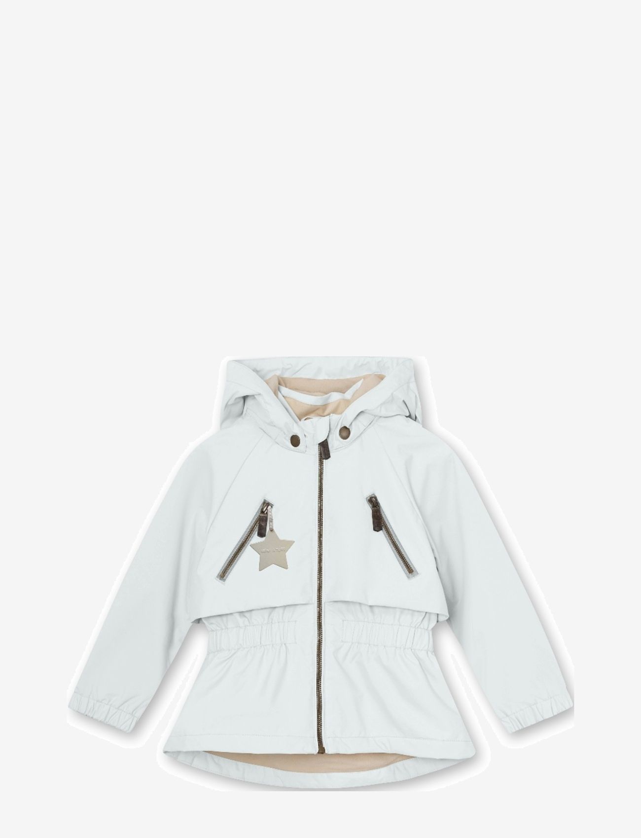 MINI A TURE - MATALGEA fleece lined spring jacket. GRS - lette jakker - blue metal - 0