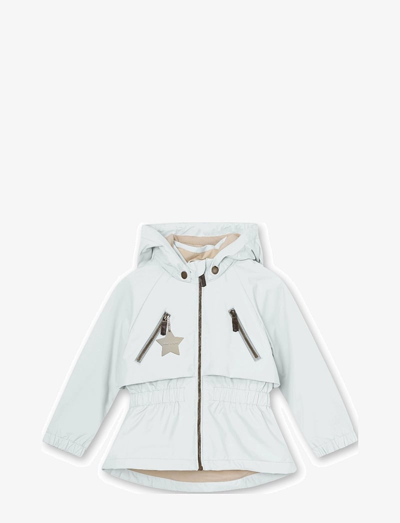 MINI A TURE - MATALGEA fleece lined spring jacket. GRS - lette jakker - blue metal - 0