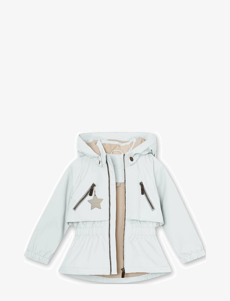 MINI A TURE - MATALGEA fleece lined spring jacket. GRS - lette jakker - blue metal - 2