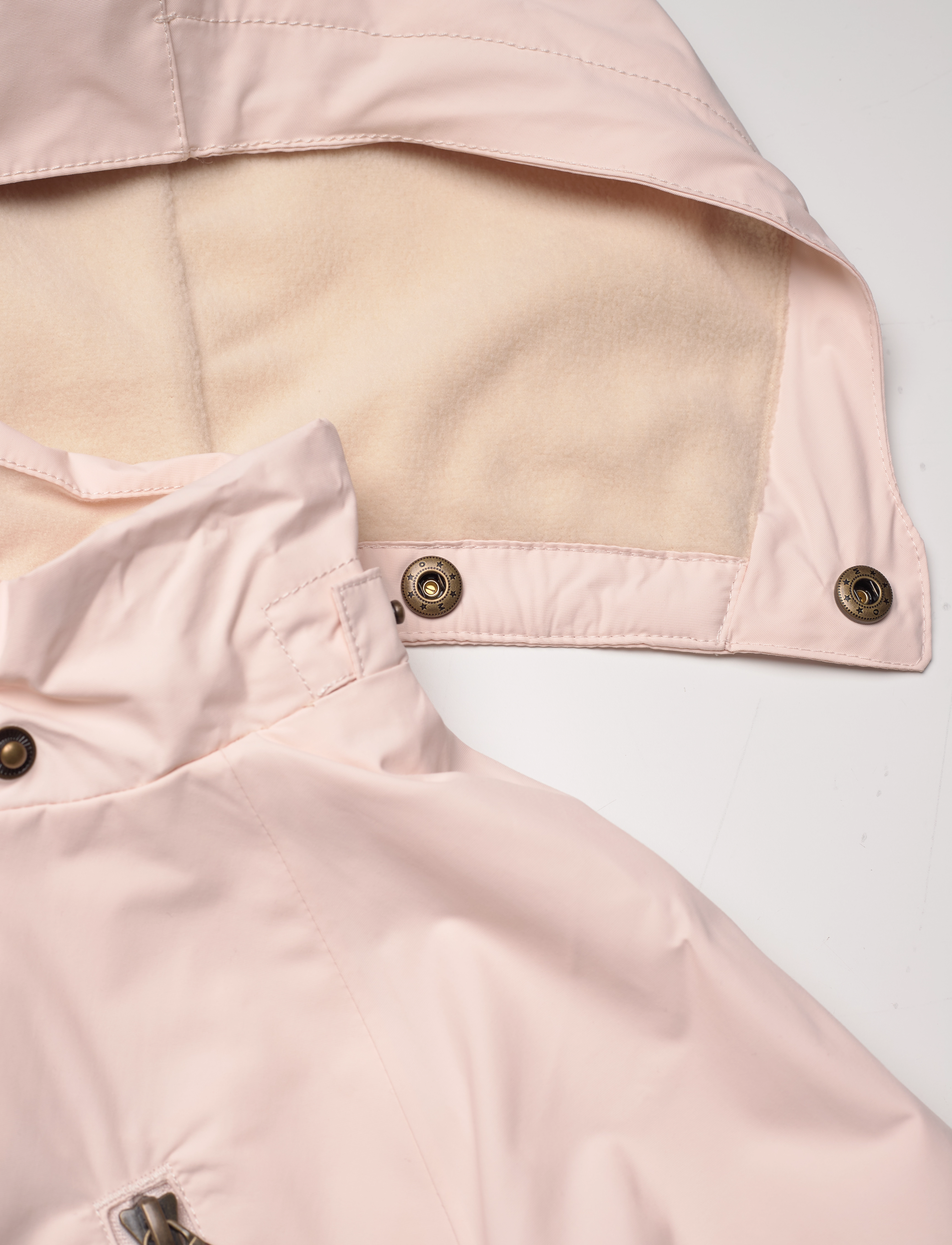 MINI A TURE - MATALGEA fleece lined spring jacket. GRS - silver peony - 5