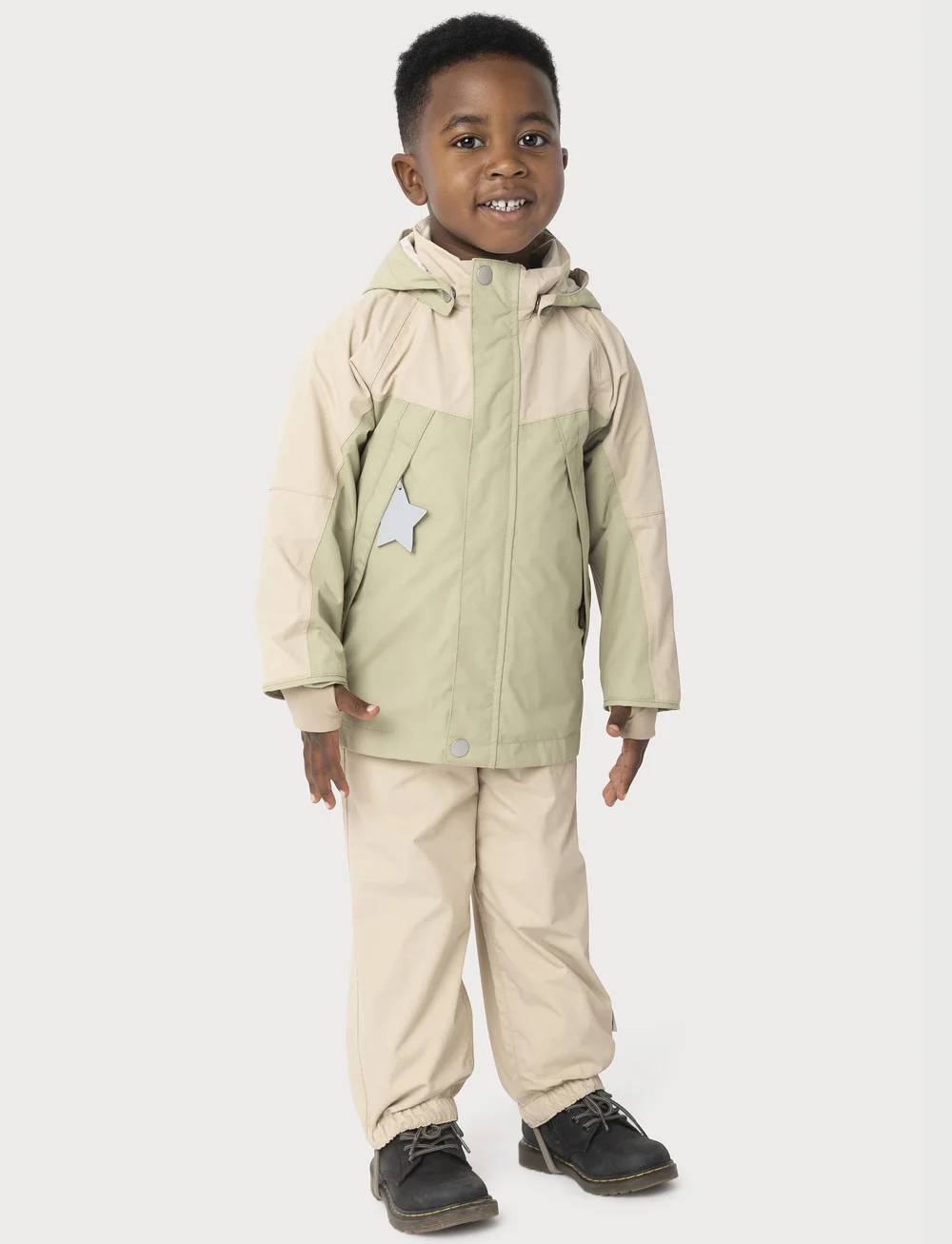 MINI A TURE - MATVALON spring jacket. GRS - shell jackets - elm green col.b. - 0
