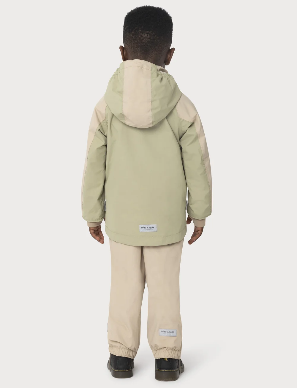 MINI A TURE - MATVALON spring jacket. GRS - shell jackets - elm green col.b. - 5