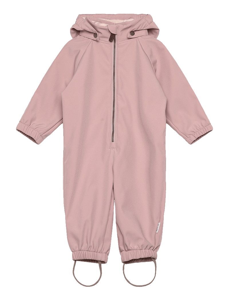 MINI A TURE - MATARNO spring softshell suit. GRS - softshell coveralls - cloudy rose - 0