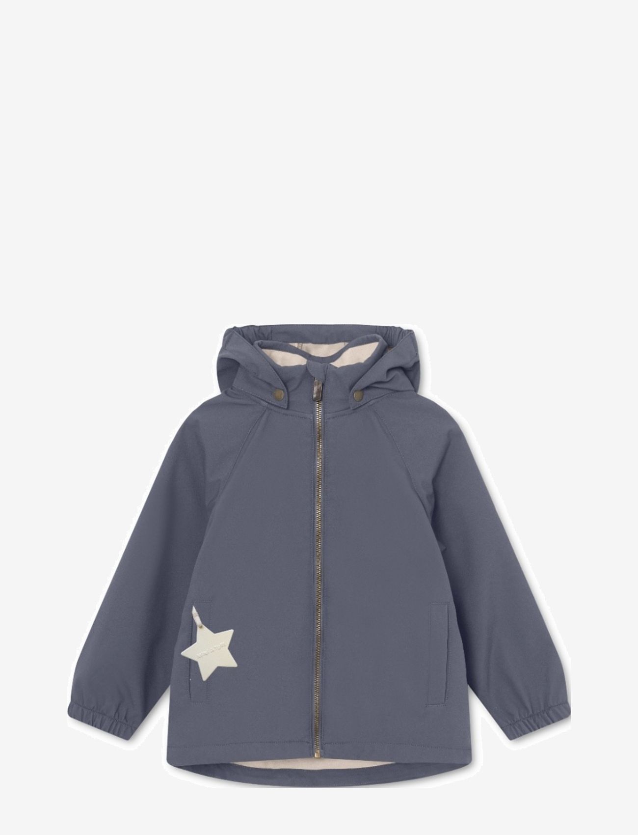 MINI A TURE - MATADEN spring softshell jacket. GRS - ombre blue - 0