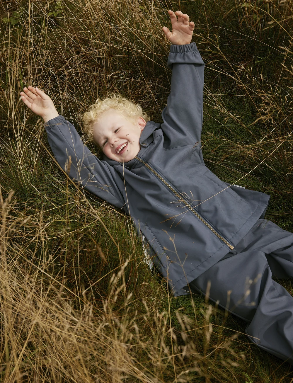 MINI A TURE - MATADEN spring softshell jacket. GRS - softshell-jacken - ombre blue - 0