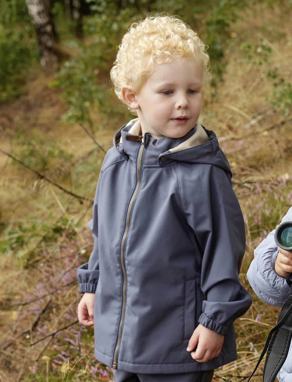 MINI A TURE - MATADEN spring softshell jacket. GRS - softshell-jacken - ombre blue - 3