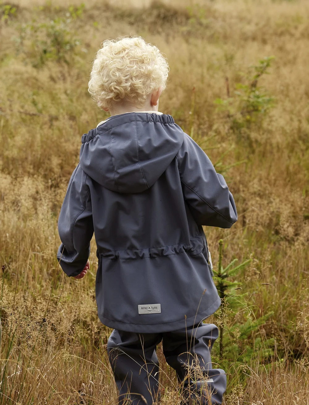 MINI A TURE - MATADEN spring softshell jacket. GRS - softshell-jacken - ombre blue - 4